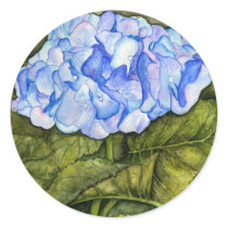 Blue Hydrangea Sticker