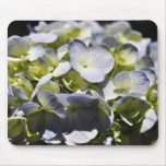 Blue Hydrangeas Flowers Mouse Mat