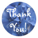 Blue Hydrangeas Sticker