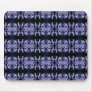 Blue Ice Abstract Patterned Mousepad