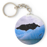 Blue ice berg key chain