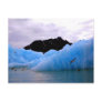 Blue ice berg postcard