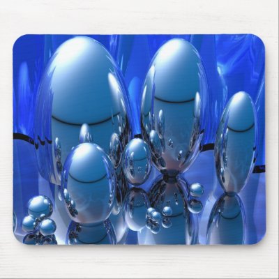 Blue Ice Mouse Pad by karanta