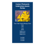 Blue Invitations Photocards Events Daffodils Personalised Photo Card