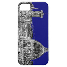 Blue Italian cathedral iPhone 5 Case