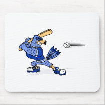Blue Jay Playing Baseball