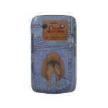 Blue Jean Bloodhound Butt Blackberry Bold Cover