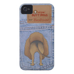 Blue Jean Bloodhound Butt Iphone 4 Cover