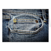 Blue Jean Denim Pocket - Personalise it!
