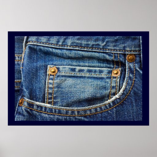 Blue Jeans Poster