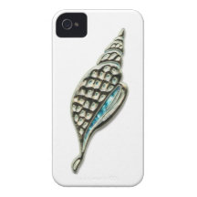 Blue Jewelled Shell Case-Mate iPhone 4 Cases