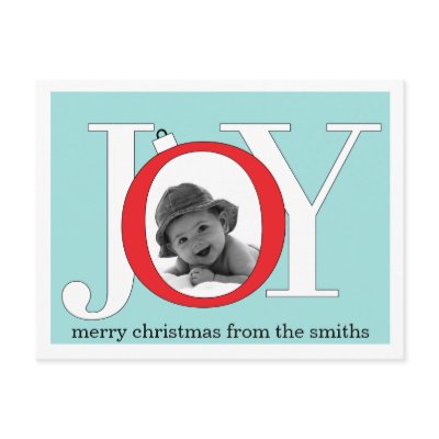 Blue Joy Postcard by designaline