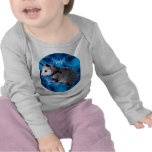 Blue Kaleidoscope Possum T Shirt