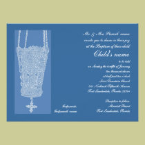 Blue Kandili invitations