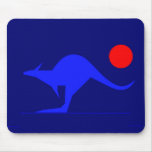 Blue Kangaroo mousepads