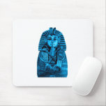 Blue King Tut Mouse Mat