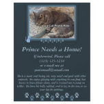 Blue Kitty Frame Photo Flyer