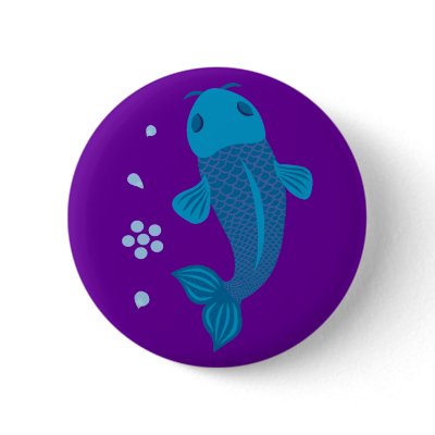 Blue Koi Fish by toxiferous