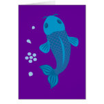 Blue Koi Fish