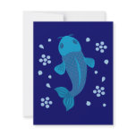Blue Koi Fish