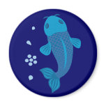 Blue Koi Fish