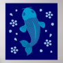 Blue Koi Fish