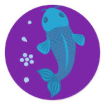 Blue Koi Fish