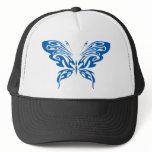 Blue Lace Mesh Hat