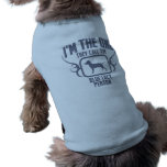 Blue Lacy Pet T Shirt