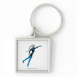 Blue Lantern 10 Key Chain