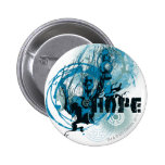 Blue Lantern Graphic 3 Button