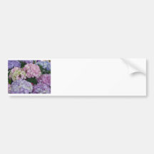 Blue Lavender Hydrangeas Bumper Stickers