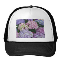 Blue Lavender Hydrangeas Trucker Hats