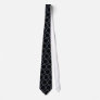 Blue Leaf Circle Tie