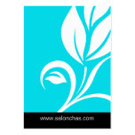Blue Leaf Salon Spa Gift Card Certificate business cards