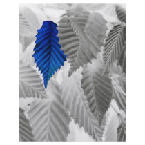 blue leafy flyer