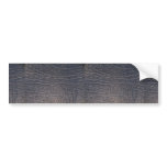 Blue leather texture bumper stickers