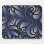 blue leaves mousepads