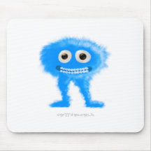 Blue Leggy Critter Mousepad