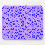 Blue Leopard Mouse Mat