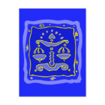 Blue Libra Postcards