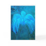 Blue Light Angel Greeting Card