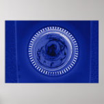 Blue Light Print