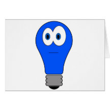 Blue Light Special Greeting Cards