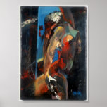 Blue Light Woman