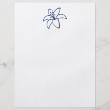 Blue Lily Flyers