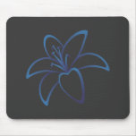 Blue Lily mousepads
