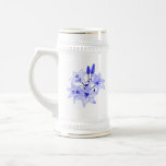 Blue Lily Coffee Mugs