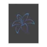 Blue Lily postcards
