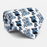 Blue Line Fever tie (light)